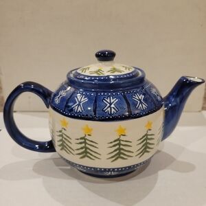 Nicholas Mosse Pine Tree Pottery Teapot